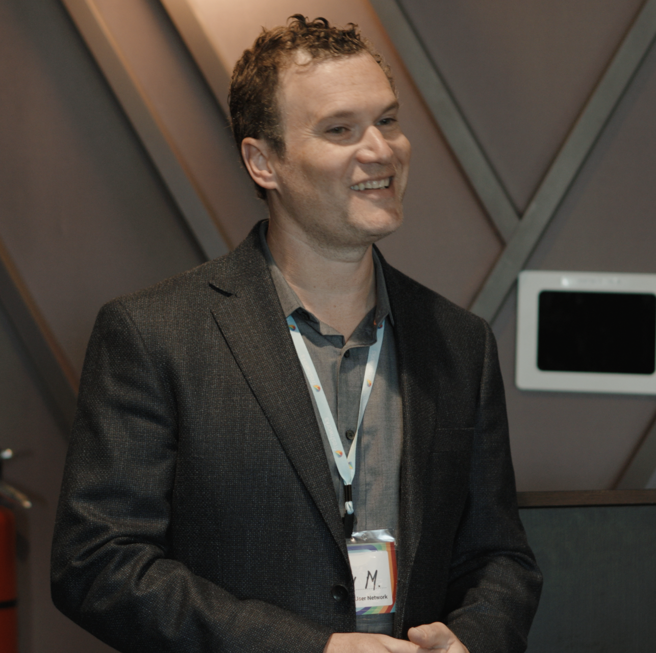 Zach Miller leading a tech session